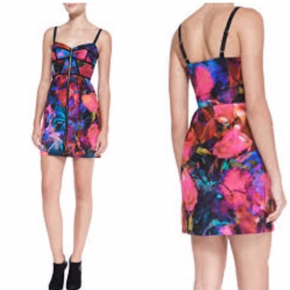 NWOT Amanda Uprichard Silk Floral Dress